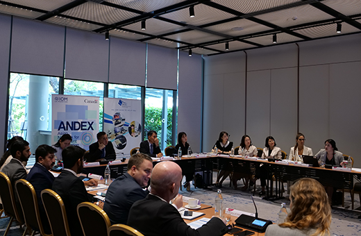 ANDEX 회의 현장 사진
